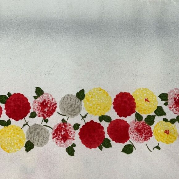 Equipment Cream Silk Floral Sleeveless Button Back Blouse Size Large - Picture 3 of 9